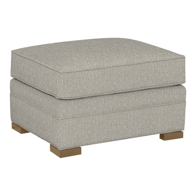 Davidson 28" Ottoman, Hampton, Tarbee Pebble