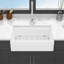 Évier de cuisine 33 po - 33 po - Évier de cuisine blanc 33 po x 18 po x 10 po