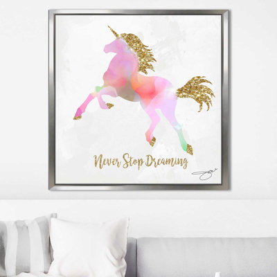 " Unicorn Dream (Square) " by Jodi