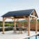 Classic Solid Wood Storage Gazebo
