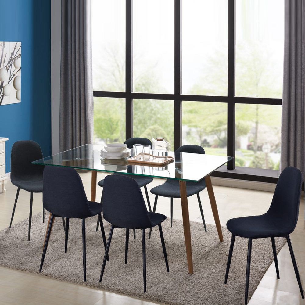 George Oliver Dora 6 - Person Dining Set & Reviews - Wayfair Canada