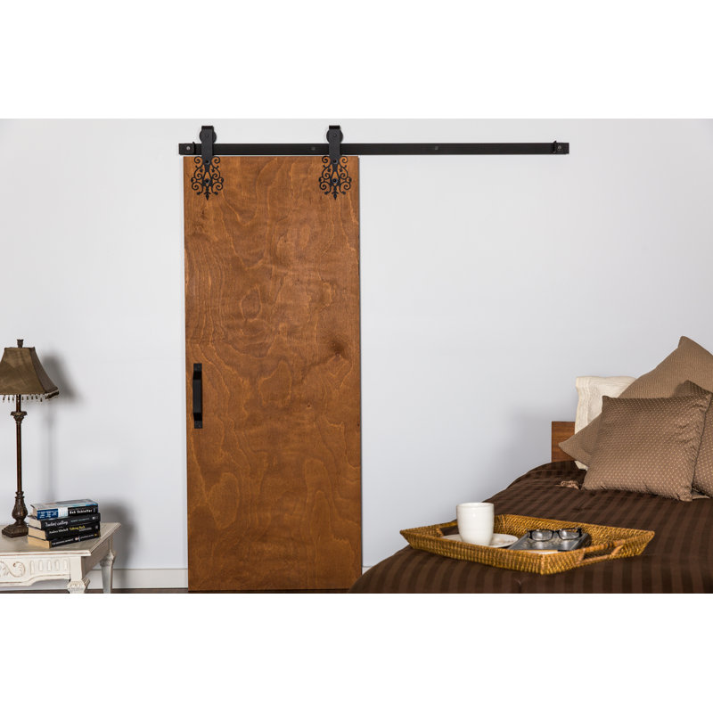 Ensemble de quincaillerie pour porte de grange simple standard Bullet Premium, 96 po