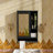 Wall-Mount 2-In-1 Mirror Cabinet With Adjustable Shelf, Accent Cabinet-1600482765
