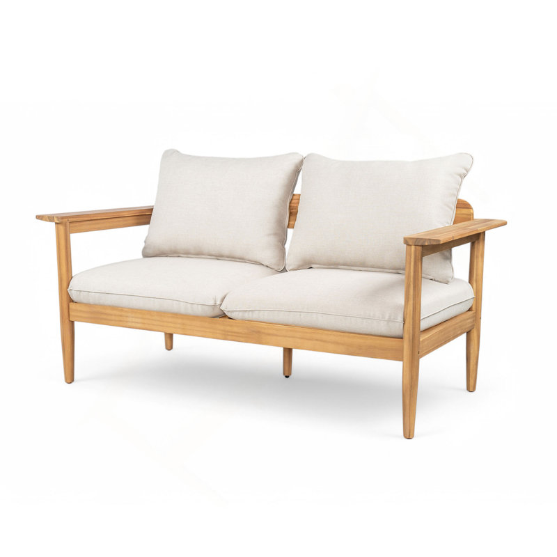 Causeuse d'extérieur en bois d'acacia Terassi