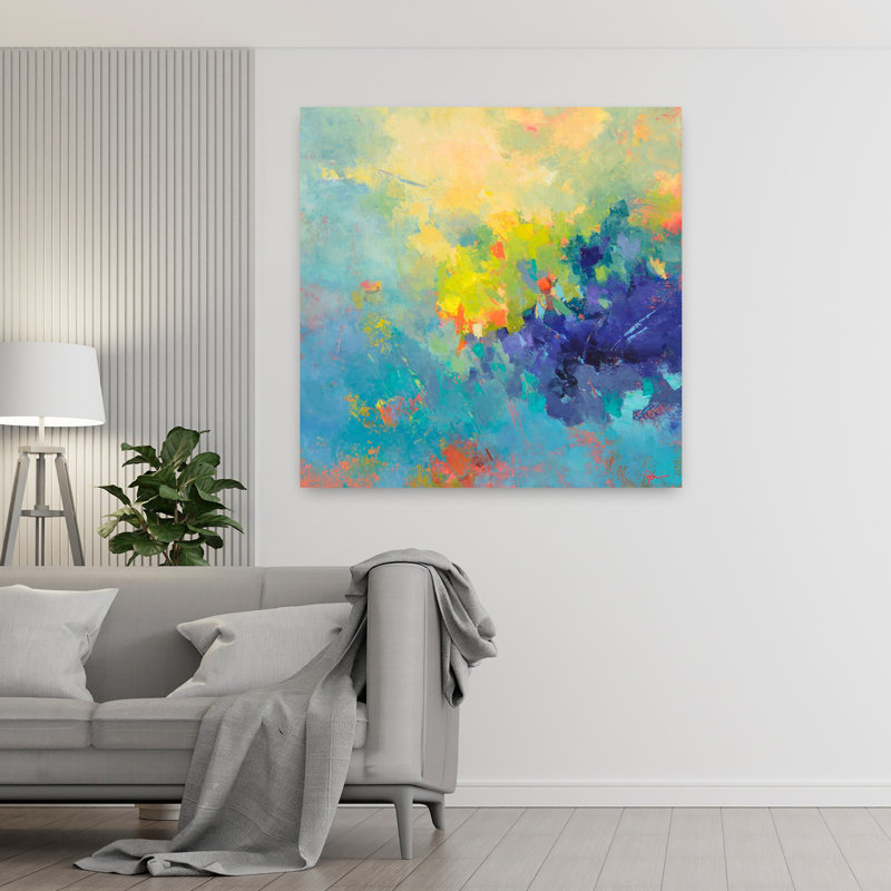 Tempest Abstract Contemporary Art, 48" H x 48" W