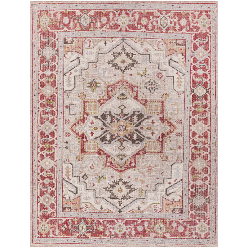 Oriental Area Rug, Rectangle 6' x 9'