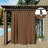Dencho Solid  Detachable Sticky Tab Top Outdoor Curtain Single Panel-373886912-373886918