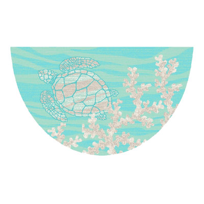 Hayley Synthetic Water Resistant Non-Skid Kitchen Mat