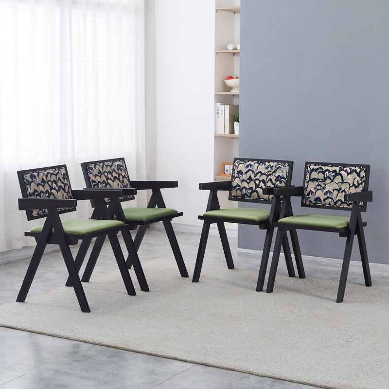 Chaises de salle à manger rembourrées Teysha