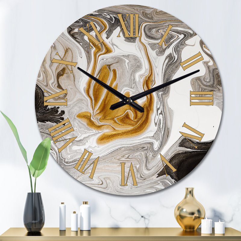 Horloge murale surdimensionnée, Grand