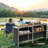 Rectangular Aluminum Patio Folding Bar Table-1509737685
