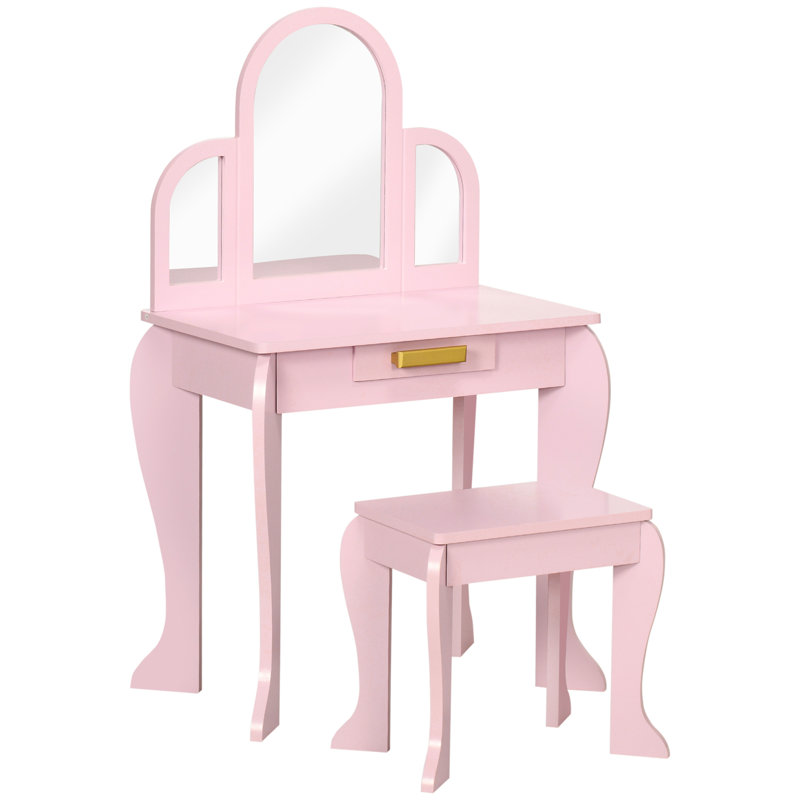 Kids Vanity Set with Mirror