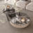 Simple Round Supercrystalline Stone Coffee Table Coffee Table-123429581