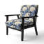 Fauteuil décoratif tapissier Astral