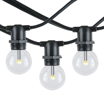 Outdoor 100 - Bulb 11'' Plug-in Novelty String Light