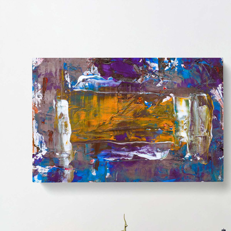 Abstract Art Painting Vol.143 by S.Johnson - Wrapped Canvas, 40cm H x 60cm W x 3cm D