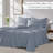 Vilano Springs Extra Deep Pocket Sheet Set, 6-Piece Ultra Soft Microfiber Sheets and Pillow Cases, Wrinkle Resistant, Easy Care-86340241-86340213