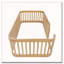 Structure de lit en bois avec clôture-1713493522