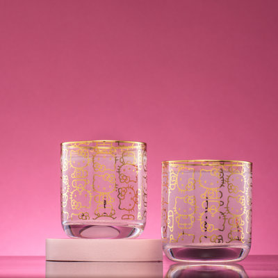 Verre court Hello Kitty® Charmed - 10 oz - ensemble de 2