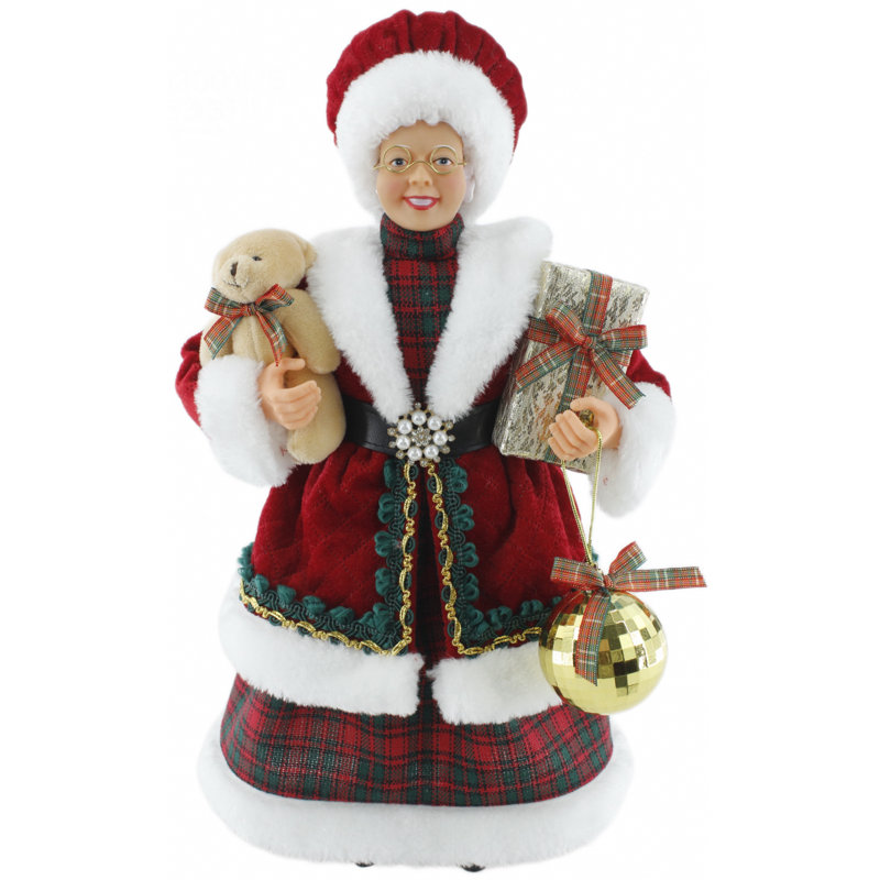16" Holly Jolly Mme Claus C5C9829B2DB24367BAA11C5119FD6AA8
