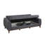 Yonkers Velvet Sofa-1317008885