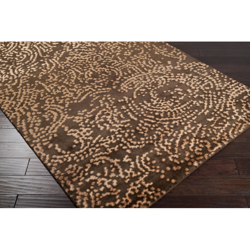 Dixon Wool Abstract Indoor Rug, Rectangle 8' x 11'