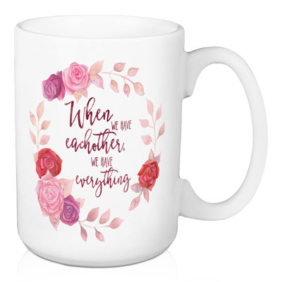 Lorsque nous avons l’autre, tout a la tasse à café Minnie