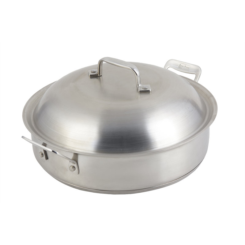 Moule sauter avec couvercle 4 qt bon chef Cucina
