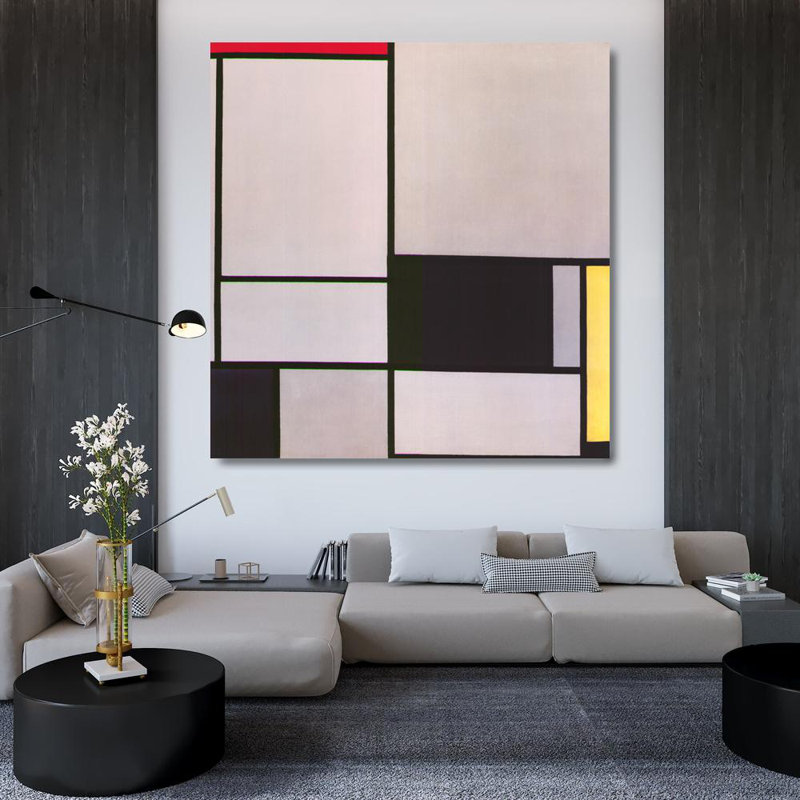 Composition No. 2, 38" H x 36" W