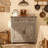 Wooden cabinet with drawer and double doors-121648024