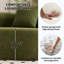 Canapé 4 places en tissu chenille avec 4 coussins pour le salon-2048739109