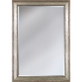 Rectangle Silver Wall Mirrors You'll Love | Wayfair