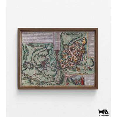 Carte antique de Jérusalem par cartes anciennes, art de carte de Jérusalem, impression de carte de Terre Sainte rétro, vieille carte décor, Art mural de la Bible, impression de lieu sacré