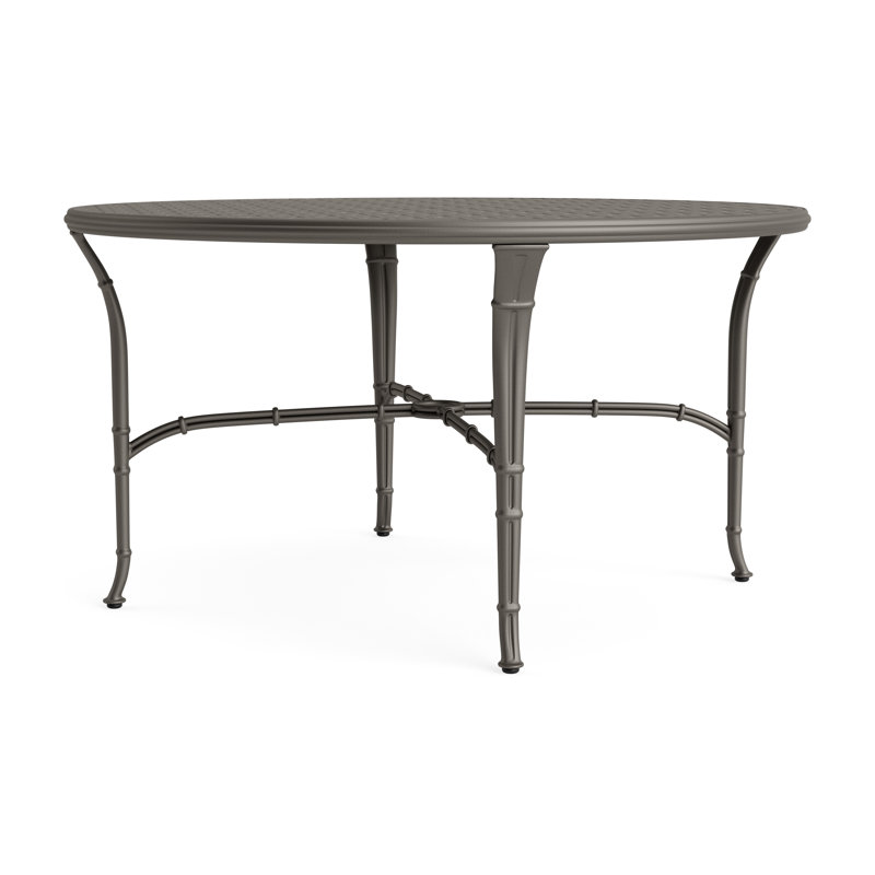 Calcutta Outdoor Round Dining Table, Mica
