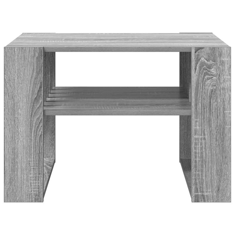 Coffee Table with Storage, Grey Sonoma, 45cm. H x 66cm. L x 49.5cm. W