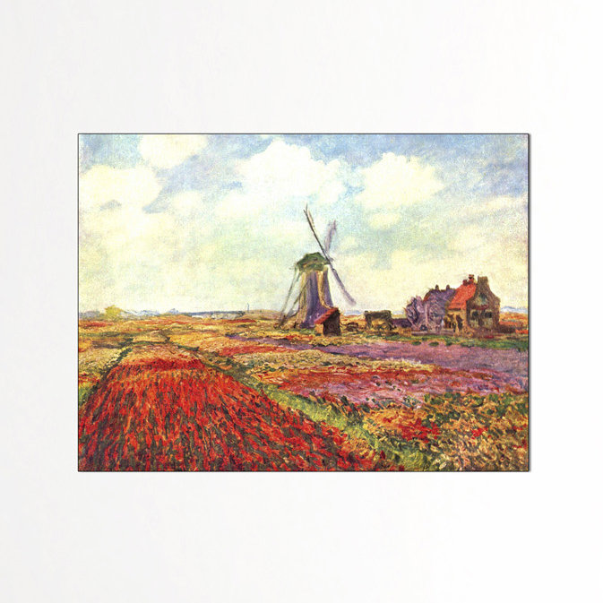 Claude Monet - Wrapped Canvas Painting, 60cm H x 80cm W x 1.8cm D