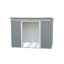 8 ft. W x 6 ft. D Metal Storage Shed