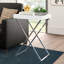 Kline Tray Top Cross Legs End Table-27309137-27309136