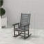 Chaises larges avec accoudoirs, chaises berçantes d'extérieur 2 pièces-1843675320