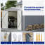 Ensemble de fondation de remise en métal pour l'extérieur l 8 pi x P 12 pi