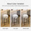 Tabouret de comptoir pivotant H 26,7 po Alonsa-88657874-94592433