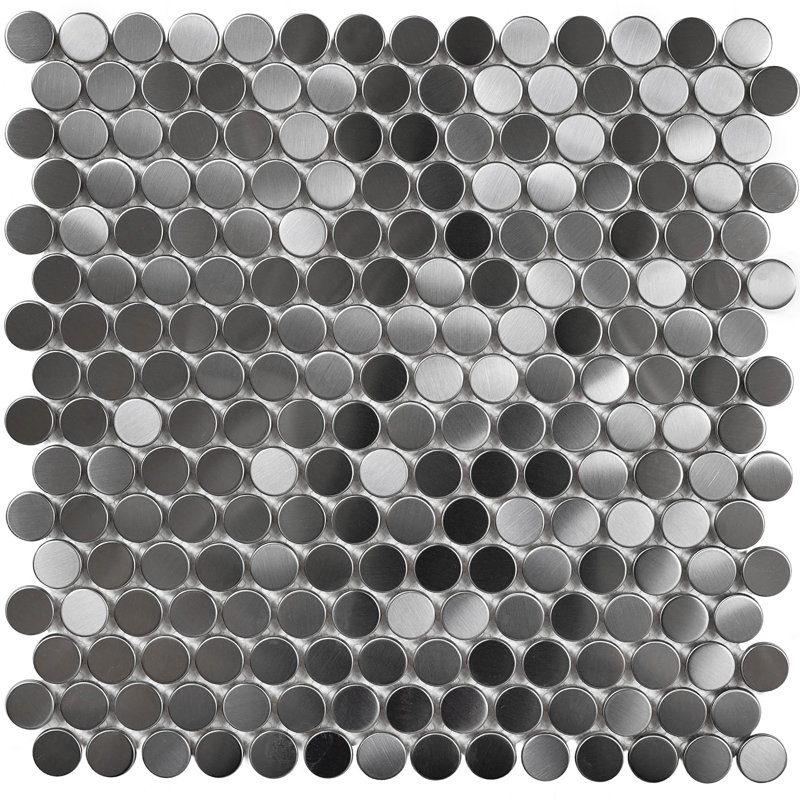Carreau de mosaïque rond 12 po x 12 po