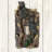 Resin Rustic Single Toggle Switch Cover Black Bear with Tree Branch Design
