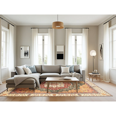Tapis multicolore