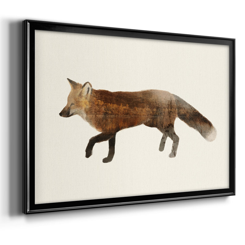 The Wilderness VI - Reproduction de photo sur toile, Noir, H 26 po x l 38 po x P 1,5 po