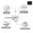 TurboBreeze 45'' - 5 Blade Modern Ceiling Fan with Dimmable Light Kit and Remote Control-122950092-122950094