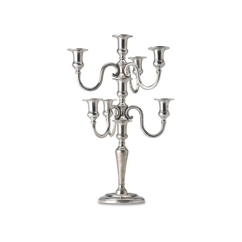 14'' Metal Tabletop Candelabra