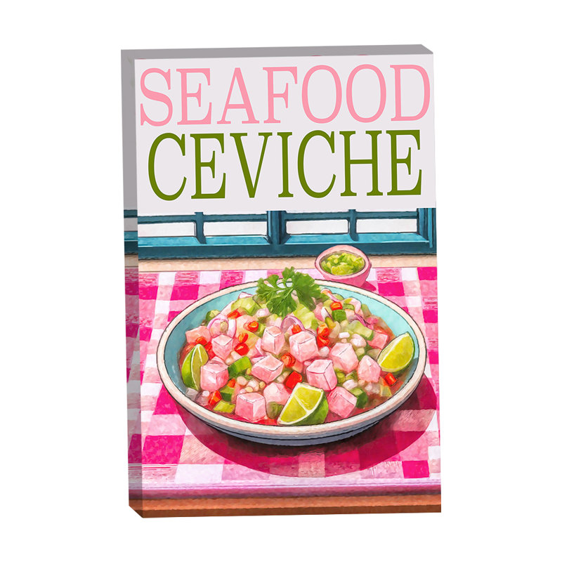 Seafood Ceviche Poster 24x36