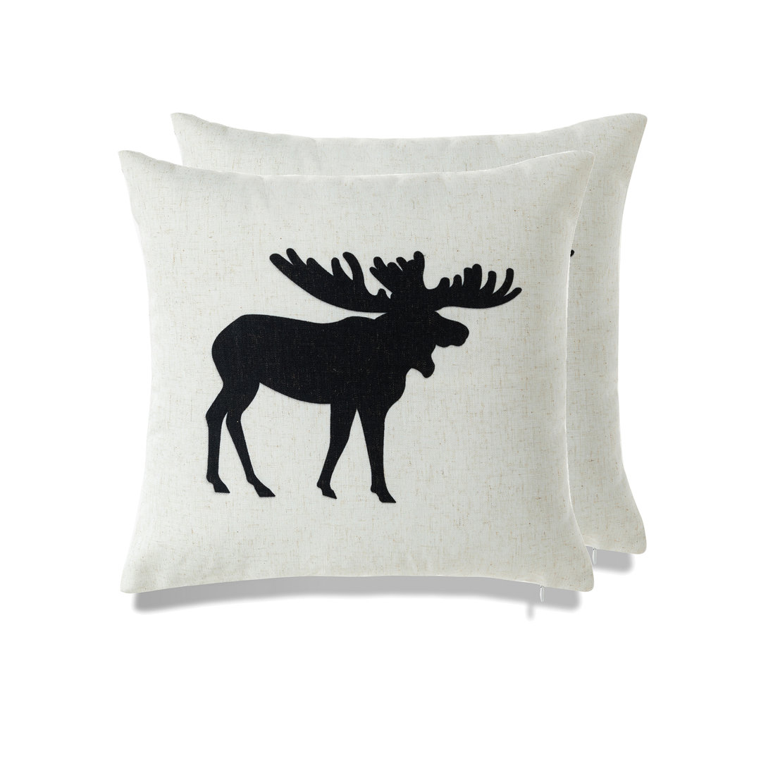 O Canada Throw Pillow Cover Only - Set Of 2 (Set of 2) Peterborough Home