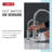 Instant Hot Water Dispenser Faucet Chrome, Instant Hot Water Tap, Chrome (Tank and Filter Not Included)-62240562